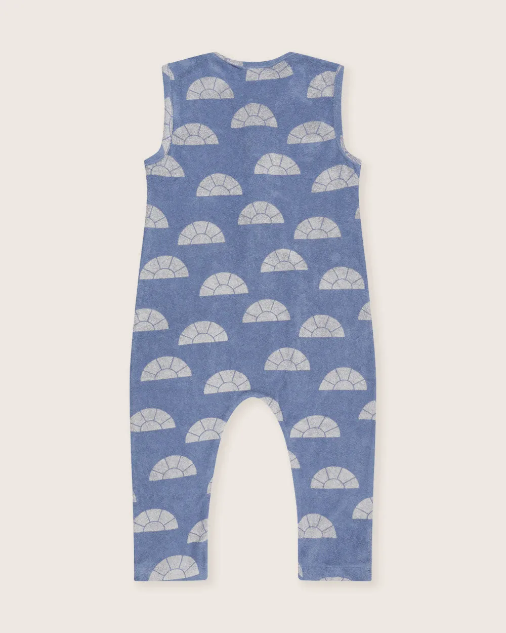 Rays Print Tank Dungarees