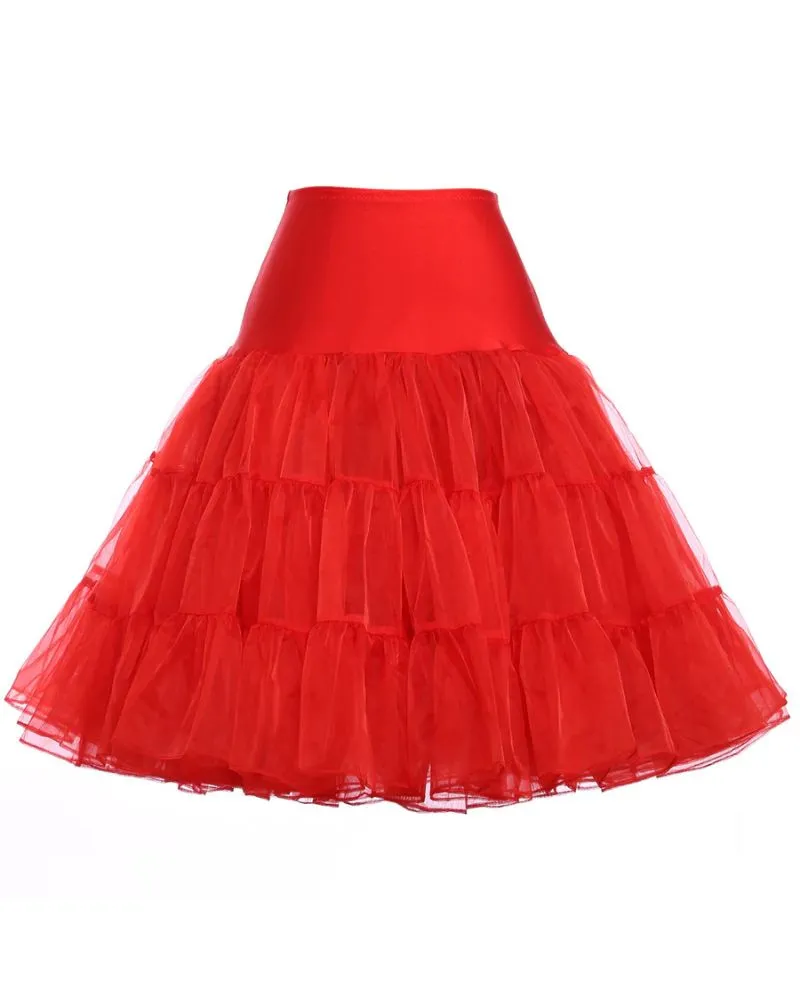 Retro Dress Vintage Dress Crinoline Petticoat Underskirt