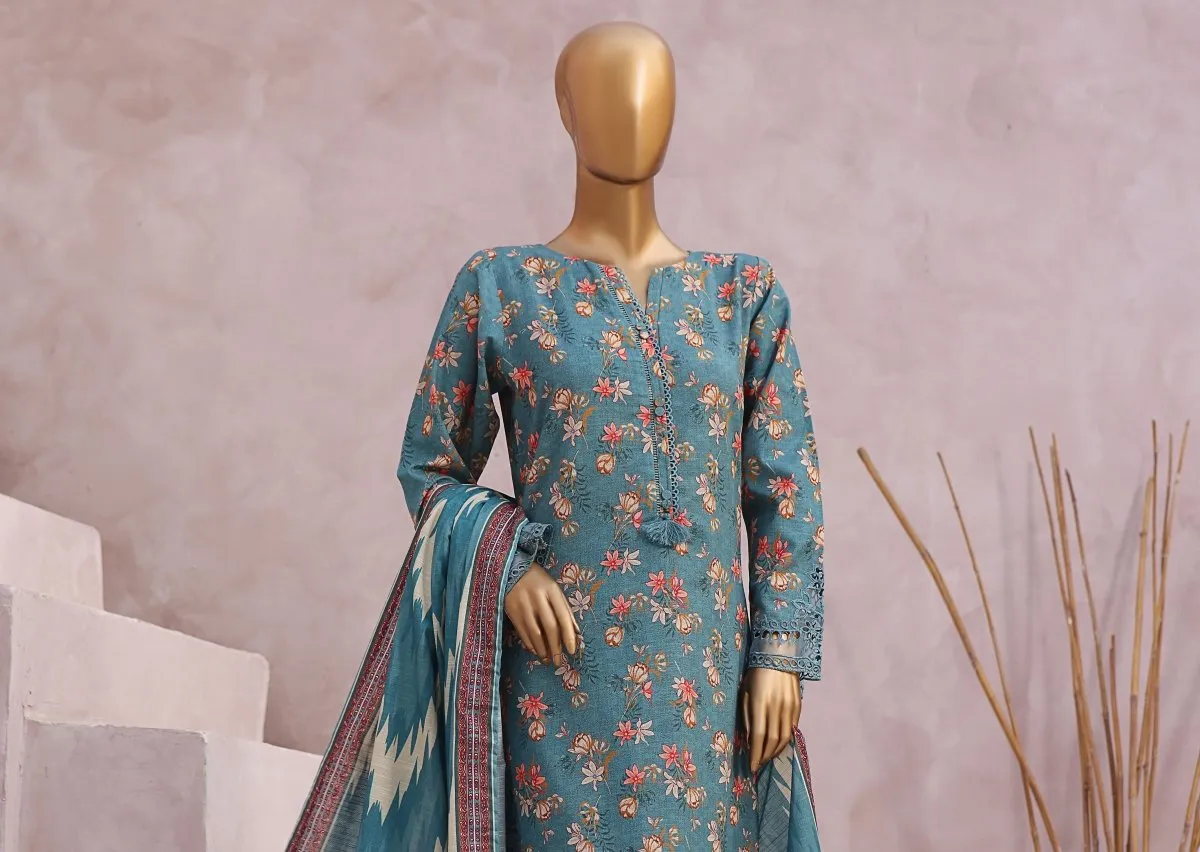 Sada Bahar Khaddar 3 Piece Co-ord Suit SBA67