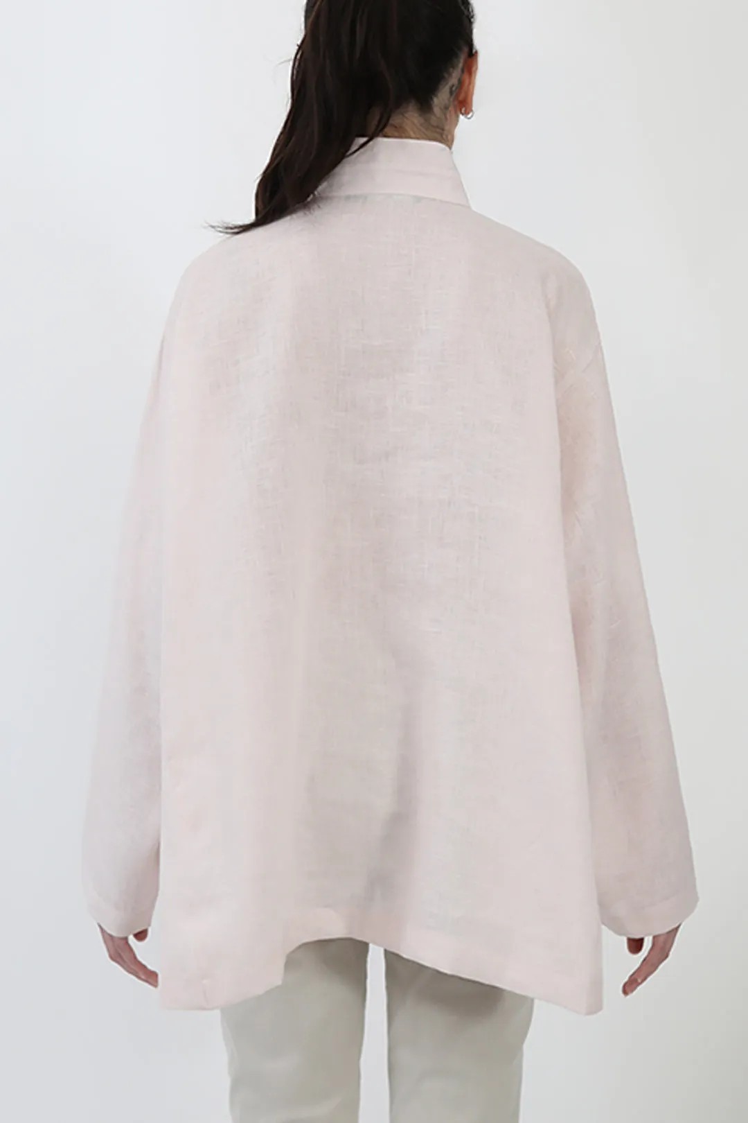 SAIGE OVERSIZE SHIRT IN ITALIAN LINEN