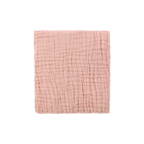 Susukoshi Organic Crinkle Blanket - Pink Tint