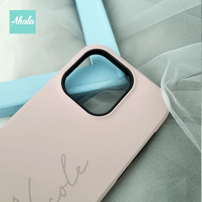 【Terre】Matte / Glossy Personalised Phone Case 亮面/啞面名字電話殼