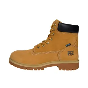 Timberland Pro Womens 6 Inch Direct Attach Steel Toe Wheat Nubuck