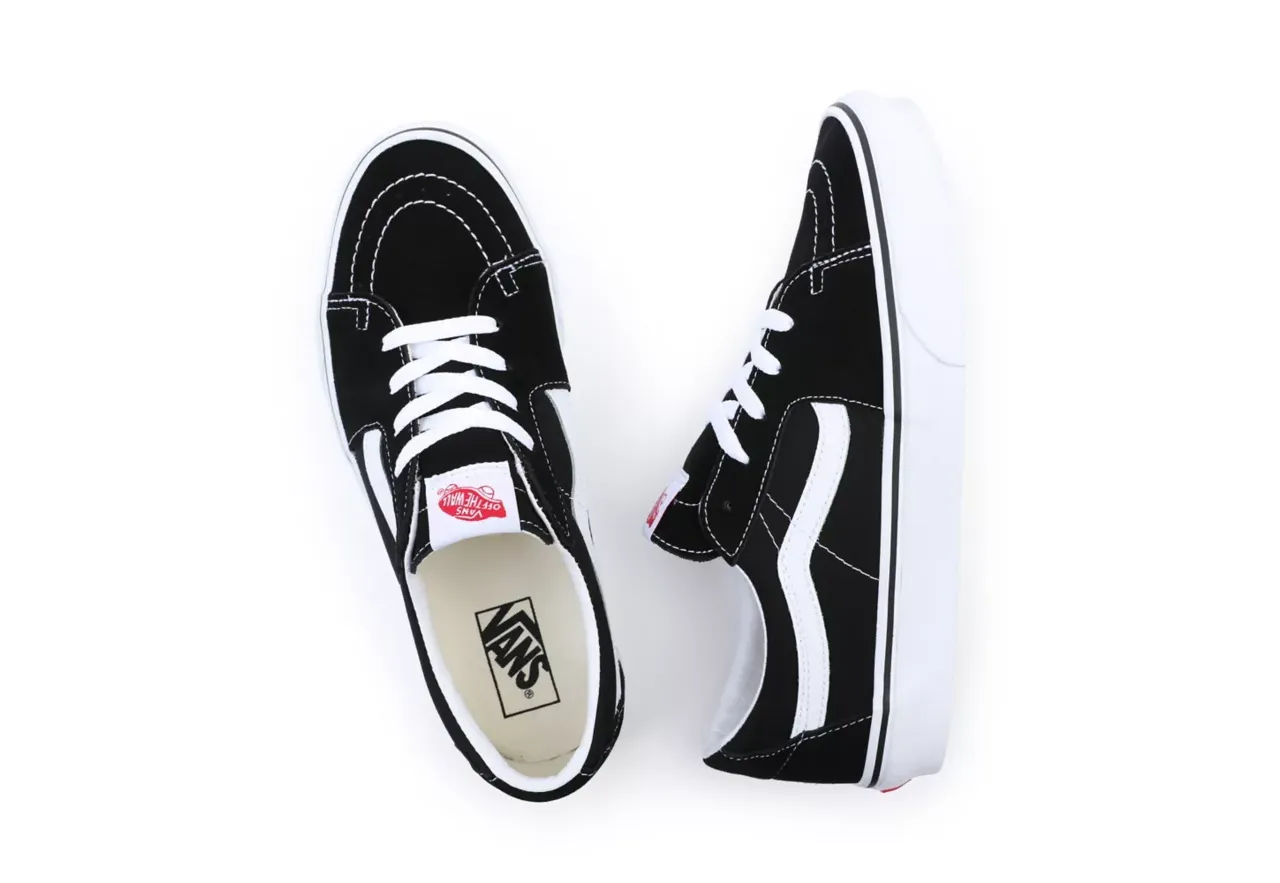 Vans unisex low sneaker shoe Sk8-Low VN0A4UUK6BT1 black-white