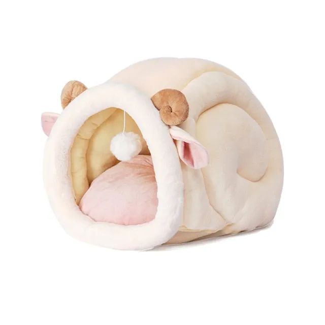 Various Styles Deep Sleep Cat Bed Cat Nest With Cushion