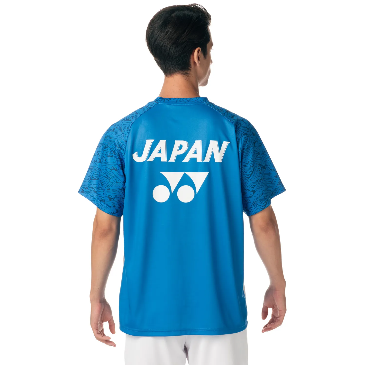 Yonex Japan National Badminton/ Sports Shirt 16734EX Blue MEN'S